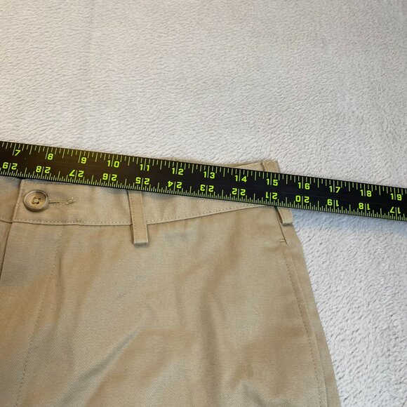 Lands End Men's Shorts Size 30 Khaki Chino Traditional Fit Fishing - Picture 4 of 10